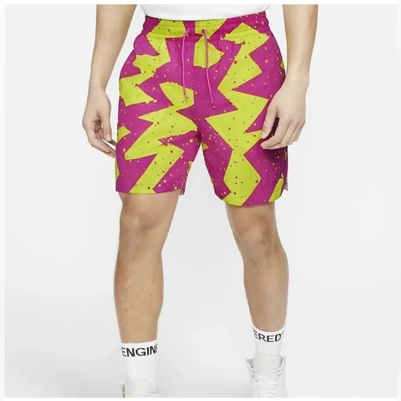 Air Jordan Men s Jumpman Poolside Swim Short Trunks Fuchsia Bordeaux CJ4701 623